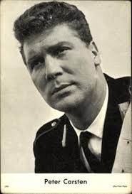 Sammelbild Schauspieler Peter Carsten Portrait