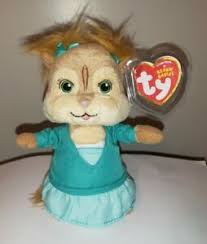 Ty Beanie Baby Eleanor 6 Inch Chipette From Alvin And The Chipmunks Mwmt Ebay