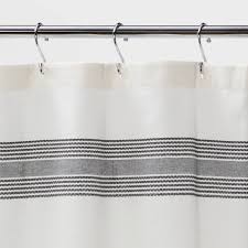 Buying fringe shower curtain of excellent quality from alibaba.com will help complete the bathroom setup and embellish it with an attractive element. Striped Fringe Shower Curtain Off White Threshold In 2021 Large Shower Curtains Extra Long Shower Curtain Striped Shower Curtains