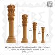 Wooden Ashoka Pillar Table Top