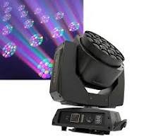 LED 19*15W Big Bee Eye RGBW 4 in 1 Zoom Wash Moving Head LED DJ Disco Stage  Lighting