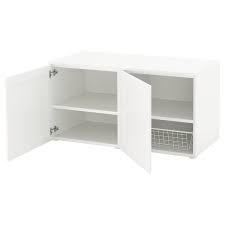 Platsa White Sannidal White Storage Bench Ikea En 2020 Banc De Rangement Rangement Solutions De Rangement