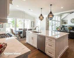 To that end, we put together 4 custom kitchen island dimension diagrams that set out proper distances and height for islands that seat 2, 3, 4 and 6 people. Diy Guide For Making A Kitchen Island 1 Kitchen Island With Sink Modern Kitchen Island Building A Kitchen