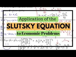 Deriving Hicksian Compensated Demand Using The Slutsky Equation Youtube