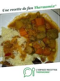 Couscous Marocain Safrane Recette Couscous Marocain Recettes Couscous Recette Couscous Thermomix