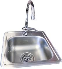 An outdoor kitchen sink can be the finishing touch for your outdoor kitchen. Amazon Com Kokomo Grills Outdoor Bbq Kitchen Sink Garden Outdoor