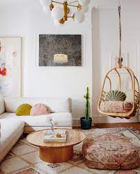 This Railroad Apartment Is Full Of Shell Pillows A Cup Of Jo Living Room Designs Interior Home Decor