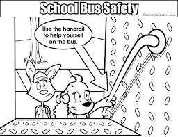 Please wait, the page is loading. Handrail Safety Coloring School Bus Safety