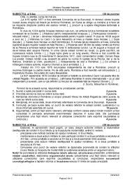 Bac 2019 Sesiunea SpecialÄƒ Istorie Subiecte È™i Barem Proba E C 28 Mai 2019 Sursa Edu Ro Materiale De Istorie