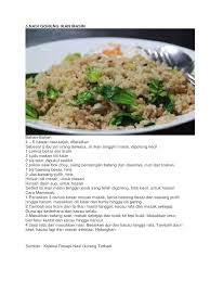 Untuk resepi ini che nom gunakan kiub ayam, minyak bijan dan lada sulah sebagai penambah rasa kerana nasi goreng cina ni memang tidak. Nasi Goreng Ikan Masin