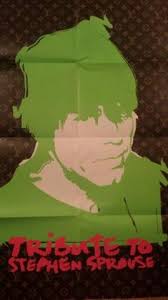 2009 Stephen Sprouse lime green Louis Vuitton Limited Posters 33x23 3  together