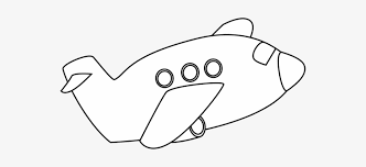 Airplane and cloud clipart black and white. Clipart Airplane Outline Plane Clip Art Black And White Png Image Transparent Png Free Download On Seekpng