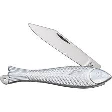 Distribuční sklad dornych 128/424 617 00 brno. Mikov Fish Knife Taschenmesser Im Fisch Design Mit 5 5 Cm Edelstahlkl 9 40
