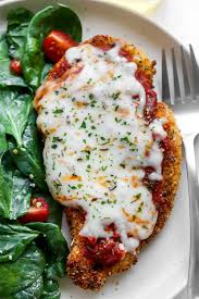 60 healthy chicken dinners for the best weeknights ever. Crispy Healthy Chicken Parmesan Air Fryer Recipe Pinch Me Good