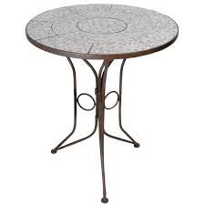 Annonces correspondantes préciser la recherche (83). Table De Jardin Ronde A Plateau En Ceramique Diam 60 Cm Boutique Jardinitis