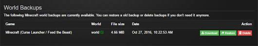 Very basic at the moment. Update A Minecraft Modpack Server Nitradopedia En
