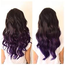 Purple Ombre Purple Ombre Hair Dipped Hair Dye My Hair