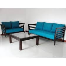 You can buy a sofa cover for wooden sofa online on pepperfry at affordable prices. Lifeestyle Mango Wood Sofa Set 3 2 Seater With Cushion And Covers Directcreate Com