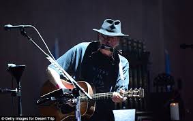 We guarantee that your online shopping experience will be safe and secure. Neil Young Performs In Trademark Hat At Desert Trip Music Festival In Indio Daily Mail Online