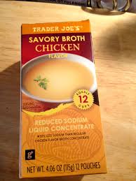 Trader Joe S Savory Chicken Broth No Onion Garlic Comes In Concentrate Packets Low Fodmap Chicken Low Fodmap Recipes Fodmap Elimination Diet