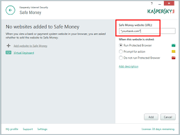 So Richten Sie Den Sicheren Zahlungsverkehr In Internet Security Ein Offizieller Blog Von Kaspersky