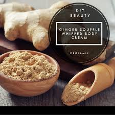 Diy Beauty Ginger Souffle Whipped Body Cream Whipped Body Cream Body Butters Recipe Body Cream