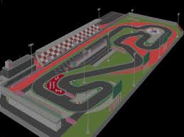 Formula 1 racetrack circuit, catalunya, spain, grand prix karting ...