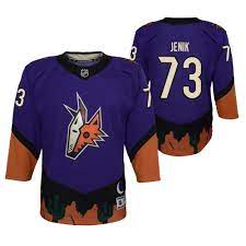 Arizona Coyotes 73 Jan Jenik Reverse Retro Jersey Purple