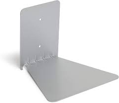 Amazon Com Umbra 330638 560 Conceal Floating Bookshelf Small Silver Home Kitchen