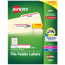 Labels address labels book labels bottle labels creative labels gift labels modern labels printable labels product labels restaurant labels sample labels simple labels wedding labels wine labels. Avery Trueblock File Folder Labels 2 3 X 3 7 16 1 500 Printable Labels White Red 5066 Walmart Com Walmart Com