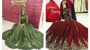 Our islamic wedding dresses will make every islamic bride stunning. New Beautiful Muslim Wedding Ball Gown Hijab Fashion Muslim Wedding Wear Youtube