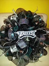 Maybe you would like to learn more about one of these? Philadelphia Eagles Wreath Hubby Would Love This One Too Sports Wreaths Wreath Decoration Football Wreath