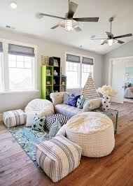 Kids play area and media room. 50 Ways To Decorate Your Home With Kids In Mind
