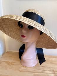 Large Wicker Hat
