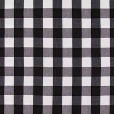 Black And White Checkered Fabric Black White Gingham Fabric Gingham Fabric Fabric Check Fabric