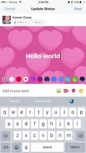 Find & download free graphic resources for facebook post. How To Add Colored Or Patterned Backgrounds To Facebook Posts