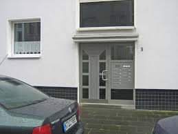 Aluminiumhausture Treppenhausfensterband Und Wohnungseingangsturen