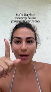 Need a Photographer and Videographer in Tel Aviv