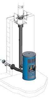 Installation conduit poele a granule. Raccorder Un Poele A Granules Pgi Ventouse Tuyaux De Poele Emaille Fumisterie