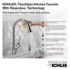 For every sink size kohler has a range of shorter kitchen faucets with a great work radius that would be suitable for a. Kohler K 72218 Wb 2bz Sensate Kitchen Sink Faucet Oil Rubbed Bronze Amazon Ae