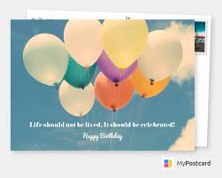How to create free printable cards Make Your Own Birthday Cards Online Free Printable Templates Printed Mailed For You Photo Cards Postcards Photo Greeting Cards Online Printed Free Geburtstagskarten Online Geburtstagspostkarten Mama Geburtstagskarten
