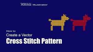 Install embroidery i2, an official adobe illustrator extension. How To Create A Vector Cross Stitch Pattern In Adobe Illustrator Youtube