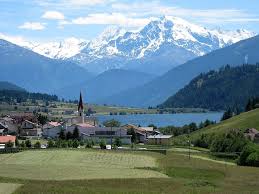 Reschenpass Paznauntal Radweg Reschensee Norbertshohe Radtour Bodensee Gardasee Alpen