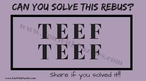 Maybe you would like to learn more about one of these? Mind Twisting Rebus Puzzles With Answers