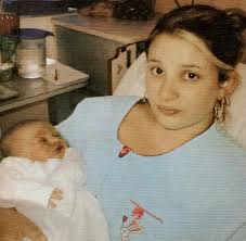 I'm 33 and the UK's youngest gran... everyone thinks I'm the baby's mum