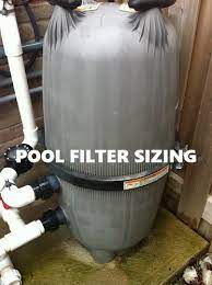 The swimming pool filters consist of a suction pump that purifies the water and puts it back into circulation. Pool Filter Sizing