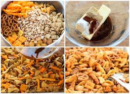 1 package cheese flavored crackers; Party Snack Mix Melissassouthernstylekitchen Com