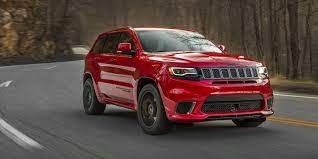 The 707 Hp 2018 Jeep Grand Cherokee Trackhawk Starts At 85 900 Jeep Grand Cherokee Jeep Grand Cherokee Srt Jeep Grand