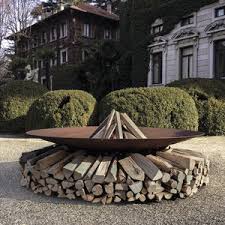 Holz im garten axel seifert gartengestaltung mit. Garten Feuerstelle Holz Toast Ak47 Design Edelstahl Modern Mit Grill