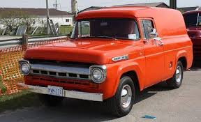 Image result for Orange 1957 Truck